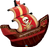 Pirate Ship Foil Shape Balloon
