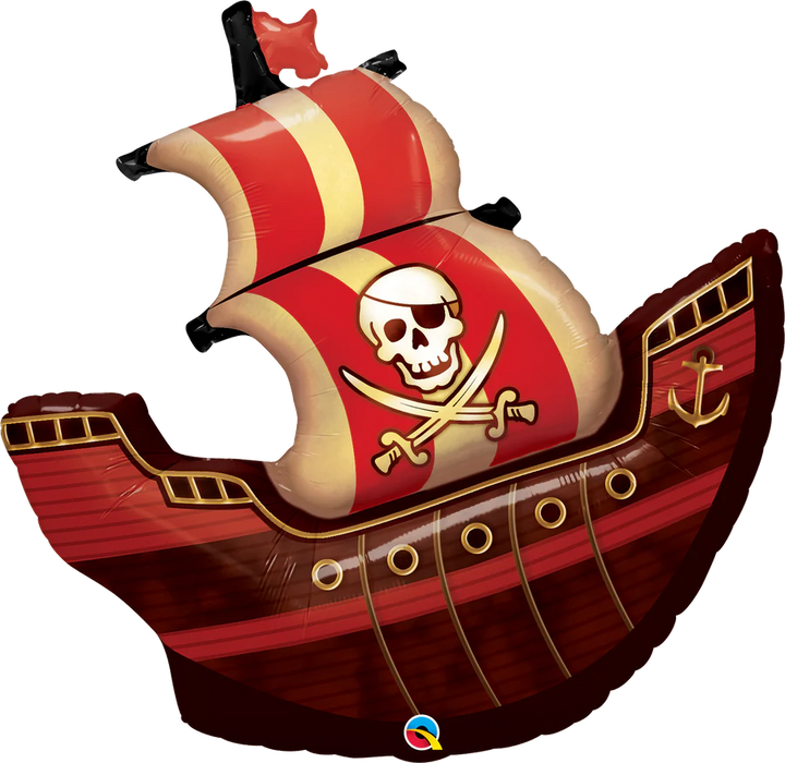 Pirate Ship Foil Shape Balloon
