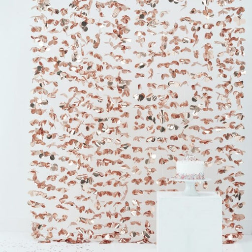Party Backdrop by Ginger Ray - Rose Gold