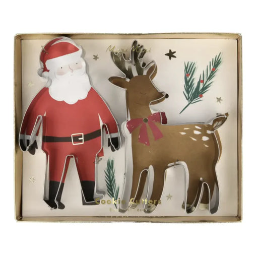 Santa & Reindeer Cookie Cutters
