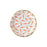 Scattered Carrot Scalloped Plates