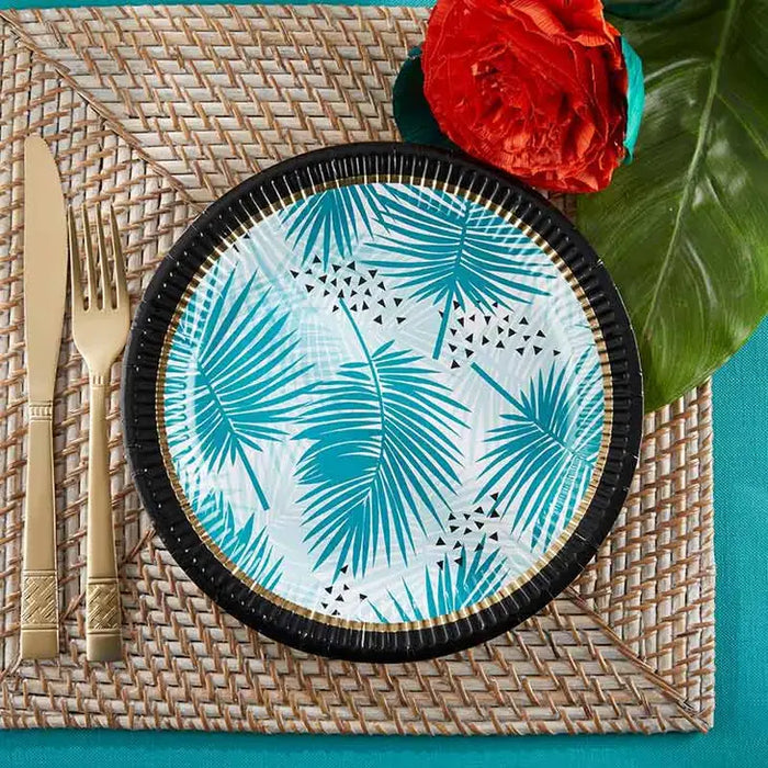 Tropical Chic Plates by Kate Aspen