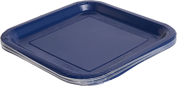 Solid Color Tableware 9" Square Plates (multiple colors available)