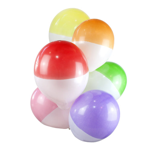 Rainbow Balloons two-tone balloon set